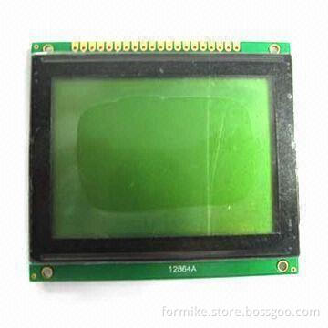 Graphics LCD Module with 128x64-pixel Resolution, NT7538 Controller and FSTN Display Type